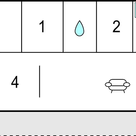 Lovely In With Kitchen Сasa de vacaciones Grenå